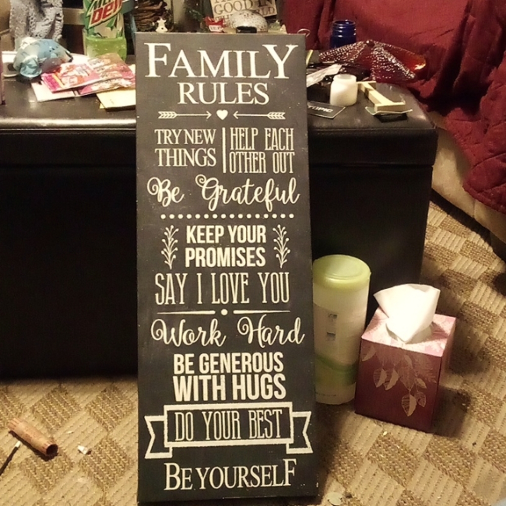 Decor sign for